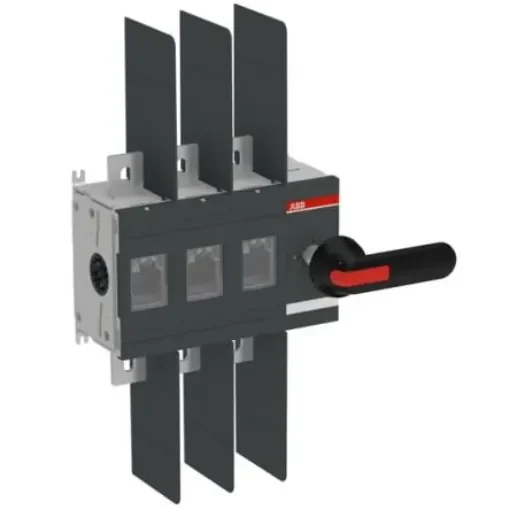 ABB 3P Pole Surface Mount Switch Disconnector - 800A Maximum Current, 450kW Power Rating, IP00 - 1SCA022797R7430 product image