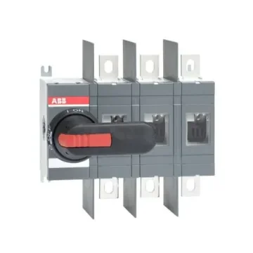 ABB 3P Pole Surface Mount Switch Disconnector - 315A Maximum Current, 100kW Power Rating, IP00 - 1SCA022809R8650 product image