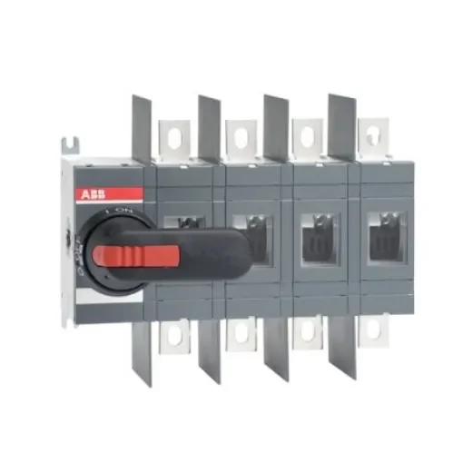 ABB 4P Pole Screw Mount Switch Disconnector - 400A Maximum Current, 400kW Power Rating, IP00 - 1SCA022809R8810 product image