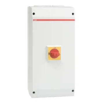 ABB 4P Pole Screw Mount Switch Disconnector - 125A Maximum Current, 45kW Power Rating, IP65 - 1SCA022812R3860 product image