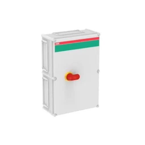 ABB 6P Pole Screw Mount Switch Disconnector - 200A Maximum Current, 110kW Power Rating, IP65 - 1SCA022833R9950 OT200KFCC3BA product image