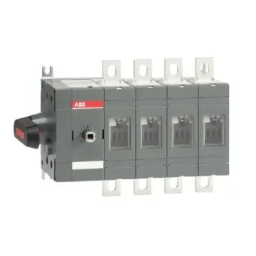 ABB 4P Pole Surface Mount Switch Disconnector - 250A Maximum Current, 145kW Power Rating, IP00 - 1SCA022860R1190 product image