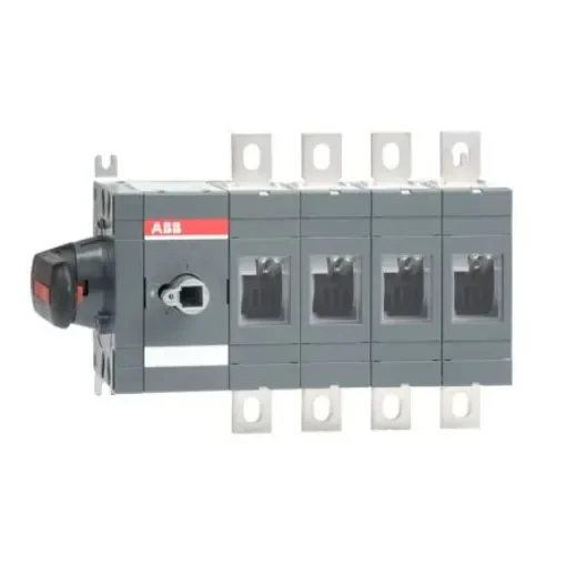 ABB 4P Pole Screw Mount Switch Disconnector - 315A Maximum Current, 315kW Power Rating, IP00 - 1SCA022860R1600 product image