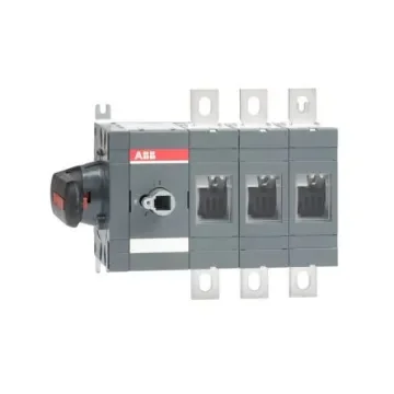 ABB 3P Pole Surface Mount Switch Disconnector - 400A Maximum Current, 230kW Power Rating, IP00 - 1SCA022860R1860 product image
