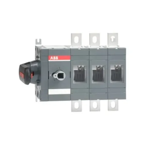 ABB 3P Pole Surface Mount Switch Disconnector - 400A Maximum Current, 230kW Power Rating, IP00 - 1SCA022860R1860 product image