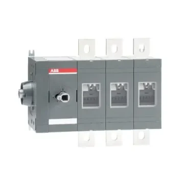 ABB 3P Pole Surface Mount Switch Disconnector - 630A Maximum Current, 355kW Power Rating, IP00 - 1SCA022860R2240 OT630ES03 product image