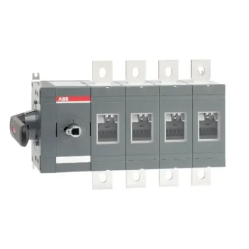 ABB 4P Pole Screw Mount Switch Disconnector - 800A Maximum Current, 800kW Power Rating, IP00 - 1SCA022860R2910 product image