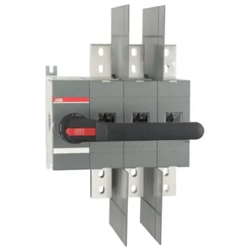 ABB 3P Pole Surface Mount Switch Disconnector - 1600A Maximum Current, 710kW Power Rating, IP00 - 1SCA022860R6910 product image