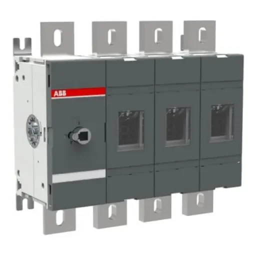 ABB 4P Pole Screw Mount Switch Disconnector - 1250A Maximum Current, 1200kW Power Rating, IP00 - 1SCA022865R9600 product image