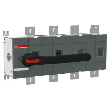ABB 4P Pole Screw Mount Switch Disconnector - 1250A Maximum Current, 1200kW Power Rating, IP00, IP65 - 1SCA022866R2220 product image