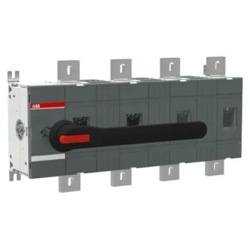 ABB 4P Pole Screw Mount Switch Disconnector - 1250A Maximum Current, 1200kW Power Rating, IP00, IP65 - 1SCA022866R2220 product image