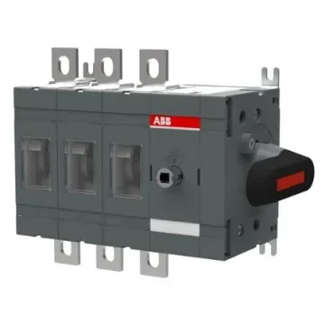 ABB 3P Pole Surface Mount Switch Disconnector - 200A Maximum Current, 110kW Power Rating, IP00 - 1SCA022869R7790 OT200ES30K product image