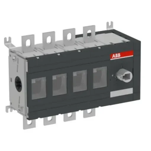 ABB 4P Pole Screw Mount Switch Disconnector - 315A Maximum Current, 315kW Power Rating, IP00 - 1SCA022870R1810 OT315ES40 product image