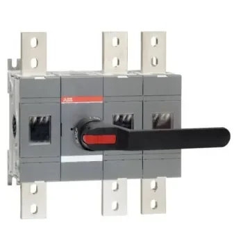 ABB 3P Pole Screw Mount Switch Disconnector - 1600A Maximum Current, 1200kW Power Rating, IP00, IP65 - 1SCA022871R5950 product image