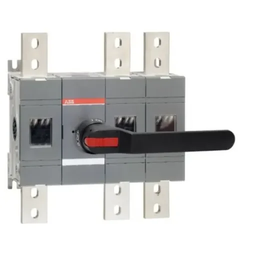 ABB 3P Pole Screw Mount Switch Disconnector - 1600A Maximum Current, 1200kW Power Rating, IP00, IP65 - 1SCA022871R5950 product image