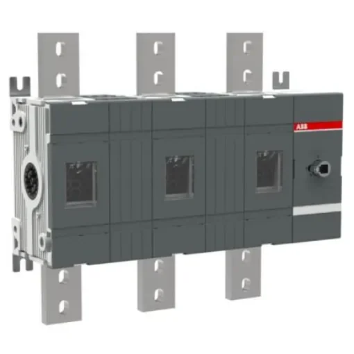 ABB 3P Pole Surface Mount Switch Disconnector - 1600A Maximum Current, 250kW Power Rating, IP00 - 1SCA022871R7810 product image