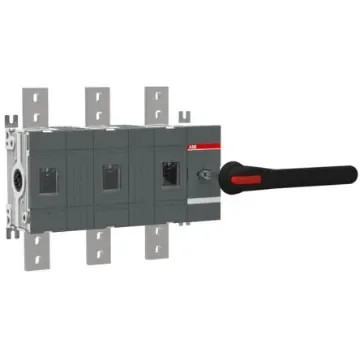 ABB 3P Pole Surface Mount Switch Disconnector - 1600A Maximum Current, 710kW Power Rating, IP00 - 1SCA022871R7900 product image