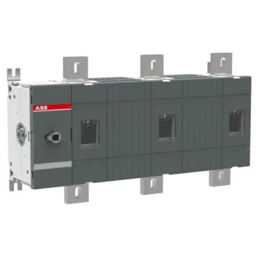 ABB 3P Pole Screw Mount Switch Disconnector - 1250A Maximum Current, 1200kW Power Rating, IP00 - 1SCA022871R8460 product image