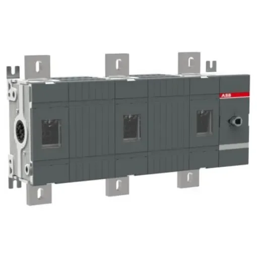 ABB 3P Pole Screw Mount Switch Disconnector - 1250A Maximum Current, 1200kW Power Rating, IP00 - 1SCA022871R8620 product image