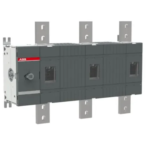 ABB 3P Pole Screw Mount Switch Disconnector - 1600A Maximum Current, 1200kW Power Rating, IP00 - 1SCA022871R8890 product image