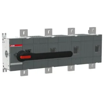 ABB 4P Pole Screw Mount Switch Disconnector - 1250A Maximum Current, 1200kW Power Rating, IP00, IP65 - 1SCA100764R1001 product image