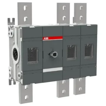 ABB 3P Pole Surface Mount Switch Disconnector - 1600A Maximum Current, 710kW Power Rating, IP00 - 1SCA101544R1001 product image