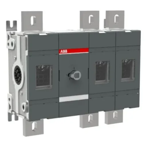ABB 3P Pole Surface Mount Switch Disconnector - 1250A Maximum Current, 710kW Power Rating, IP00 - 1SCA101552R1001 product image