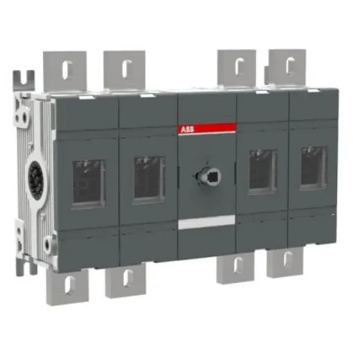 ABB 4P Pole Surface Mount Switch Disconnector - 1250A Maximum Current, 710kW Power Rating, IP00 - 1SCA101553R1001 product image