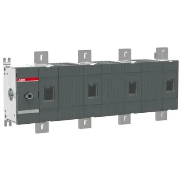 ABB 4P Pole Screw Mount Switch Disconnector - 1250A Maximum Current, 1200kW Power Rating, IP00 - 1SCA101554R1001 product image