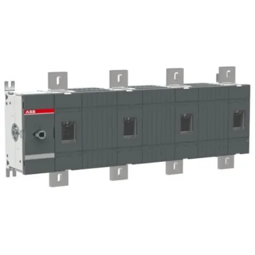 ABB 4P Pole Screw Mount Switch Disconnector - 1250A Maximum Current, 1200kW Power Rating, IP00 - 1SCA101554R1001 product image