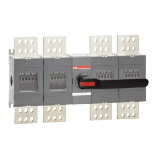 ABB 4P Pole Screw Mount Switch Disconnector - 2500A Maximum Current, IP00, IP65 - 1SCA105156R1001 product image