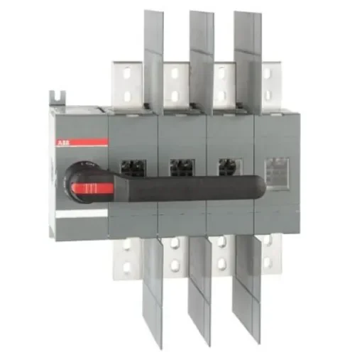 ABB 4P Pole Screw Mount Switch Disconnector - 1600A Maximum Current, 1200kW Power Rating, IP00 - 1SCA105667R1001 product image