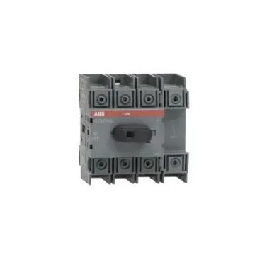 ABB 4P Pole Screw Mount Switch Disconnector - 40A Maximum Current, 37kW Power Rating, IP20 - 1SCA108347R1001 product image