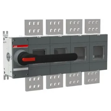 ABB 4P Pole Screw Mount Switch Disconnector - 2500A Maximum Current, IP00 - 1SCA108363R1001 product image