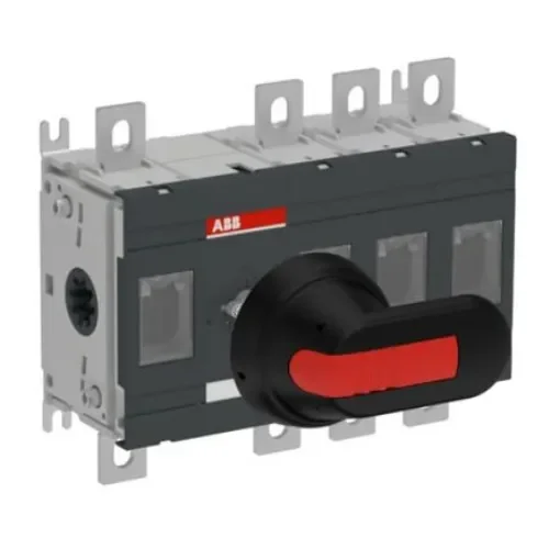 ABB 4P Pole Surface Mount Switch Disconnector - 200A Maximum Current, 110kW Power Rating, IP00 - 1SCA110858R1001 product image