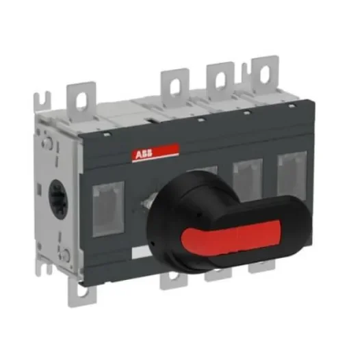 ABB 4P Pole Screw Mount Switch Disconnector - 250A Maximum Current, 250kW Power Rating, IP00 - 1SCA110861R1001 product image