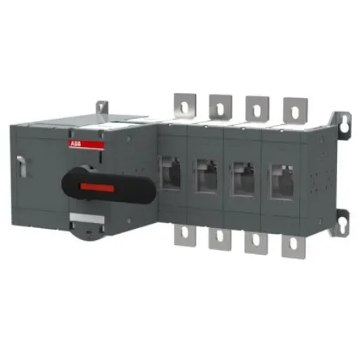 ABB 4P Pole Screw Mount Switch Disconnector - 800A Maximum Current, 450kW Power Rating, IP00 - 1SCA115356R1001 OTM800E4M230C product image