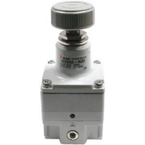 SMC R1/8 Pneumatic Regulator - 0.1bar to 4bar, 10bar max. input - IR1010-01 product image