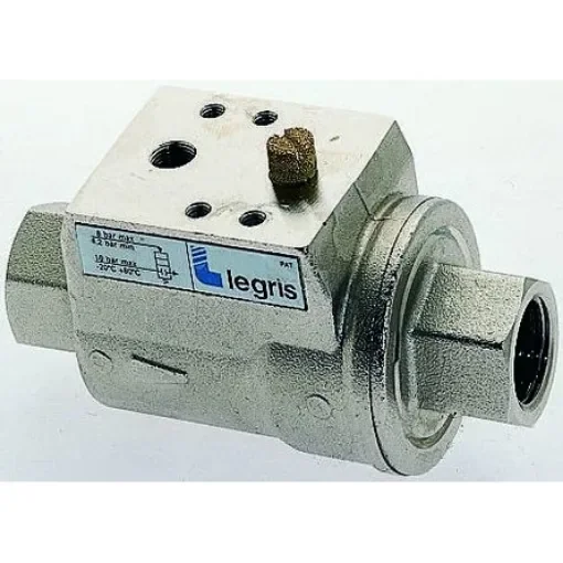 Legris Axial type Pneumatic Actuated Valve, G 3/8in, 10 bar - 4202 10 17 20 product image