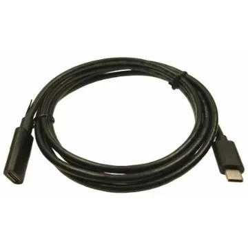 RS PRO USB 3.1, Male USB C to Female USB C, 1.5m - 2354780 product image
