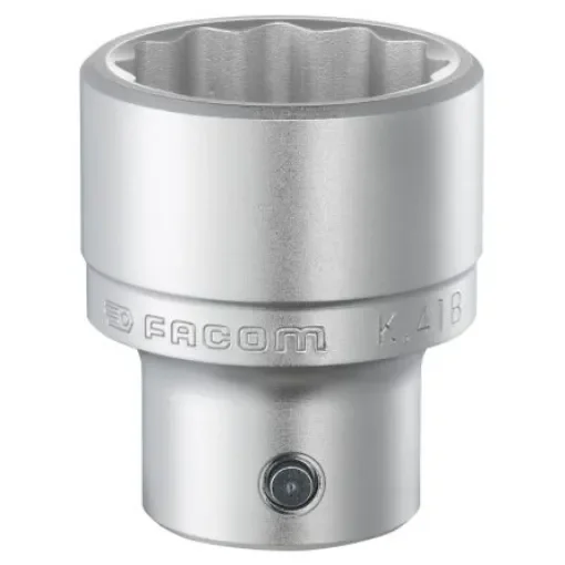 Facom 3/4 in Drive 1 7/8in Standard Socket, 12 point, 75 mm Overall Length - K.1P7/8B product image