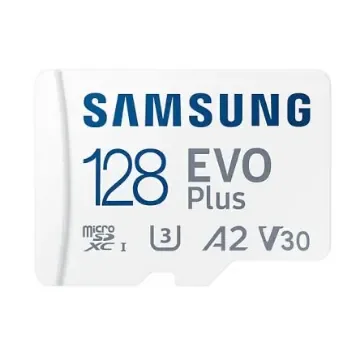 Samsung 128 GB MicroSDXC Micro SD Card, UHS-I U3, Class 10, V30, A2 - MB-MC128KA/EU product image