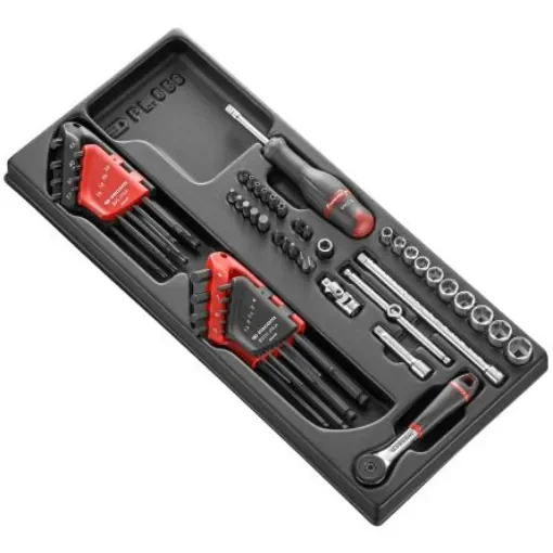 Facom 56 Piece Socket Module Tool Kit with Thermoformed Tray - MOD.R161-46PB product image