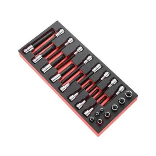 Facom 24-Piece Metric 1/2 in Standard Socket/Bit Set , 6 point; Torx; XZN - MODM.CHAPF product image