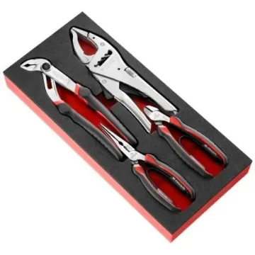 Facom 4-Piece Plier Set, Straight Tip, 160 mm, 200 mm Overall - MODM.CPEA1 product image