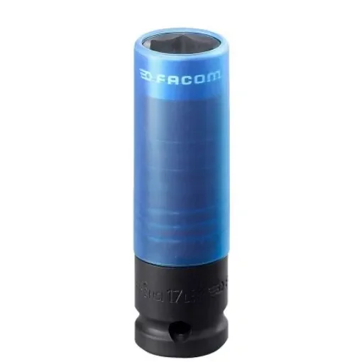 Facom 17mm, 1/2 in Drive Impact Socket, 210 mm length - NSI.17L product image
