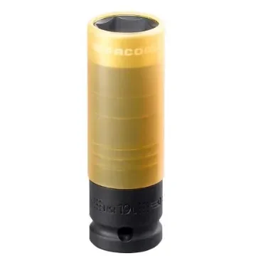 Facom 19mm, 1/2 in Drive Impact Socket, 210 mm length - NSI.19L product image