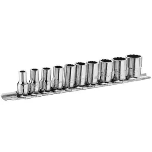 Facom 10-Piece Imperial 1/4 in Deep Socket Set, 12 point - RB.40AU product image