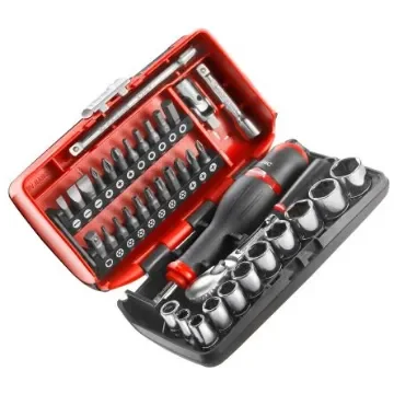 Facom 38-Piece Metric 1/4 in Standard Socket/Bit Set with Ratchet, 6 point - RL.NANO1 product image