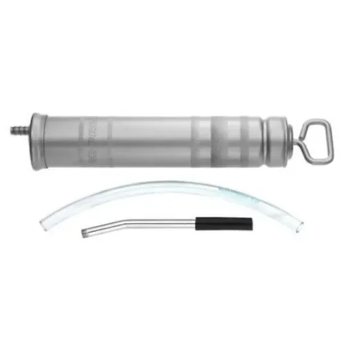 Galvanised Steel Manual Grease Gun, 500 ml - 376A product image